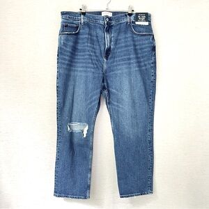 New with tags Abercrombie & Fitch Curve Love Ankle Straight plus size jeans 20